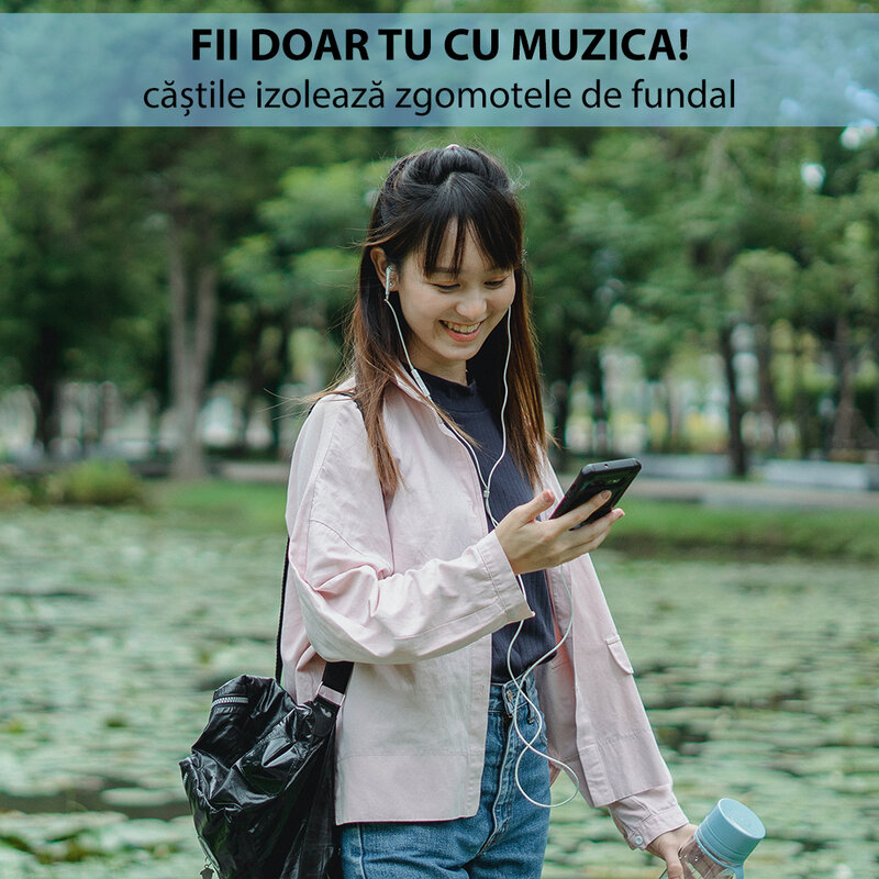 Casti In-Ear Originale Samsung HS130 Handsfree Cu Microfon With Jack 3.5mm - EO-HS1303GEGWW - Green