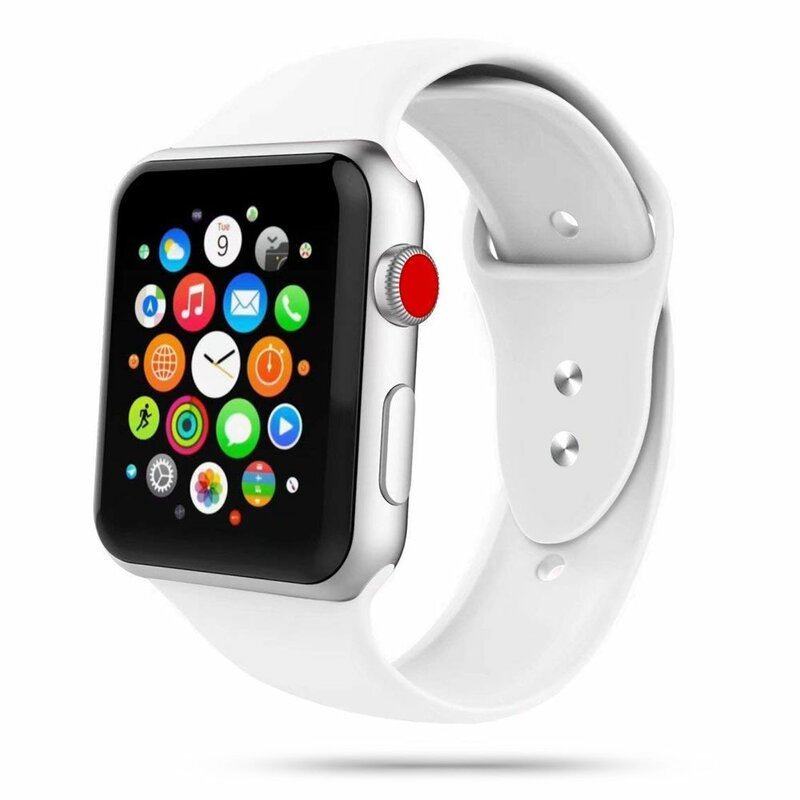 Curea Apple Watch 5 44mm Tech-Protect Iconband - Alb