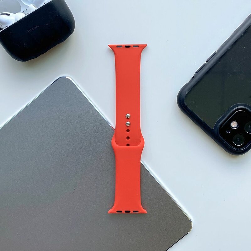 Curea Apple Watch 5 44mm Tech-Protect Iconband - Rosu