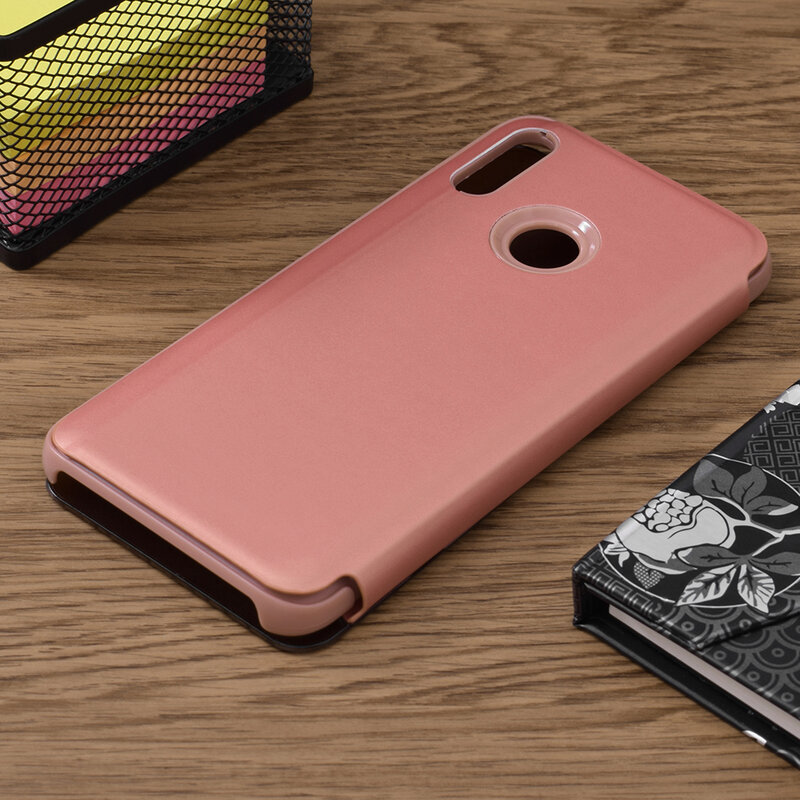 Husa Huawei P Smart 2019 Flip Standing Cover - Pink