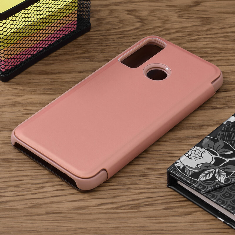 Husa Huawei P Smart 2020 Flip Standing Cover - Pink