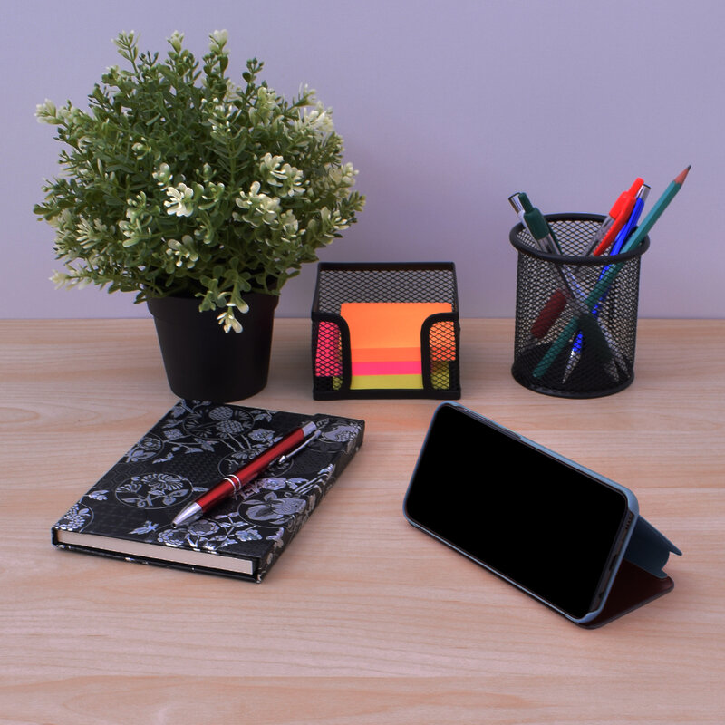 Husa Huawei Y7 2019 Flip Standing Cover - Blue