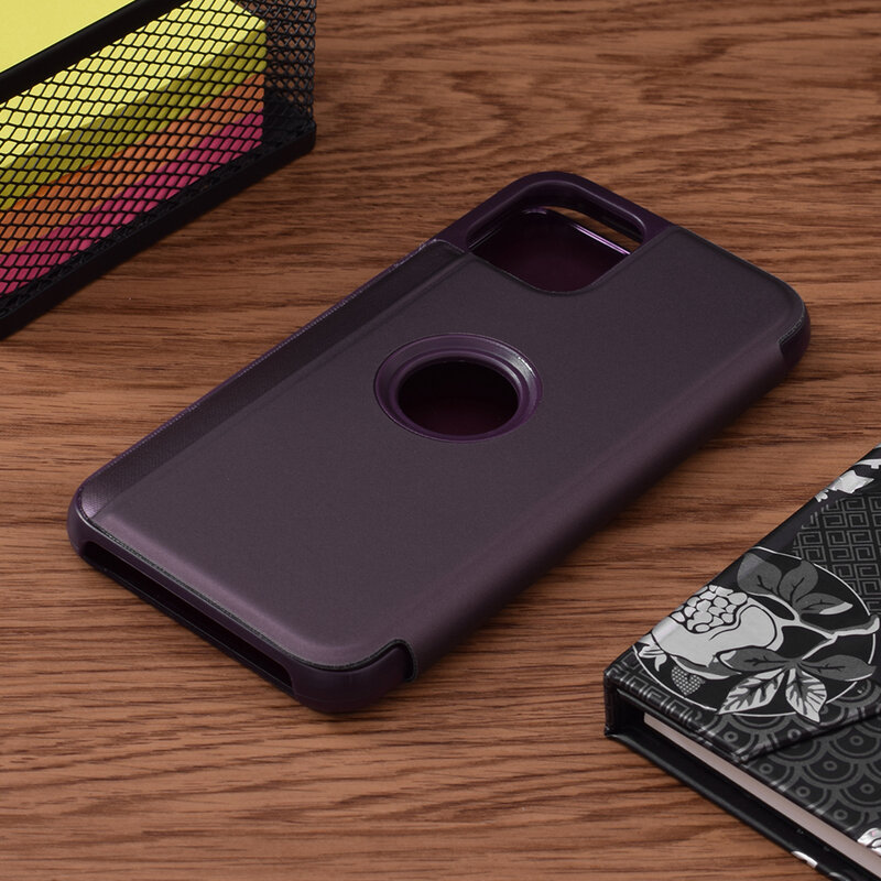 Husa iPhone 11 Pro Flip Standing Cover - Purple