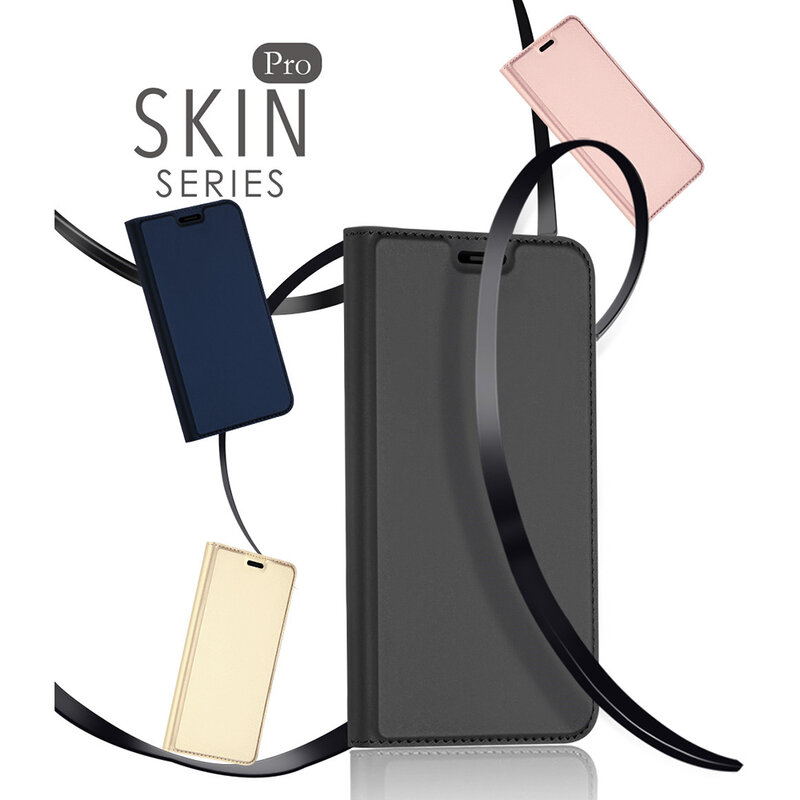 Husa iPhone XS Max Dux Ducis Skin Pro, gri