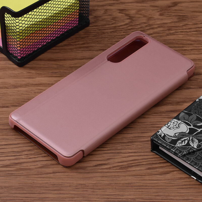Husa Sony Xperia 1 II Flip Standing Cover - Pink
