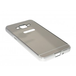 Bumper Cu Capac Samsung Galaxy Grand Prime G530 - Argintiu