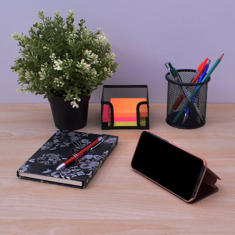 Husa Samsung Galaxy Note 9 Flip Standing Cover - Pink