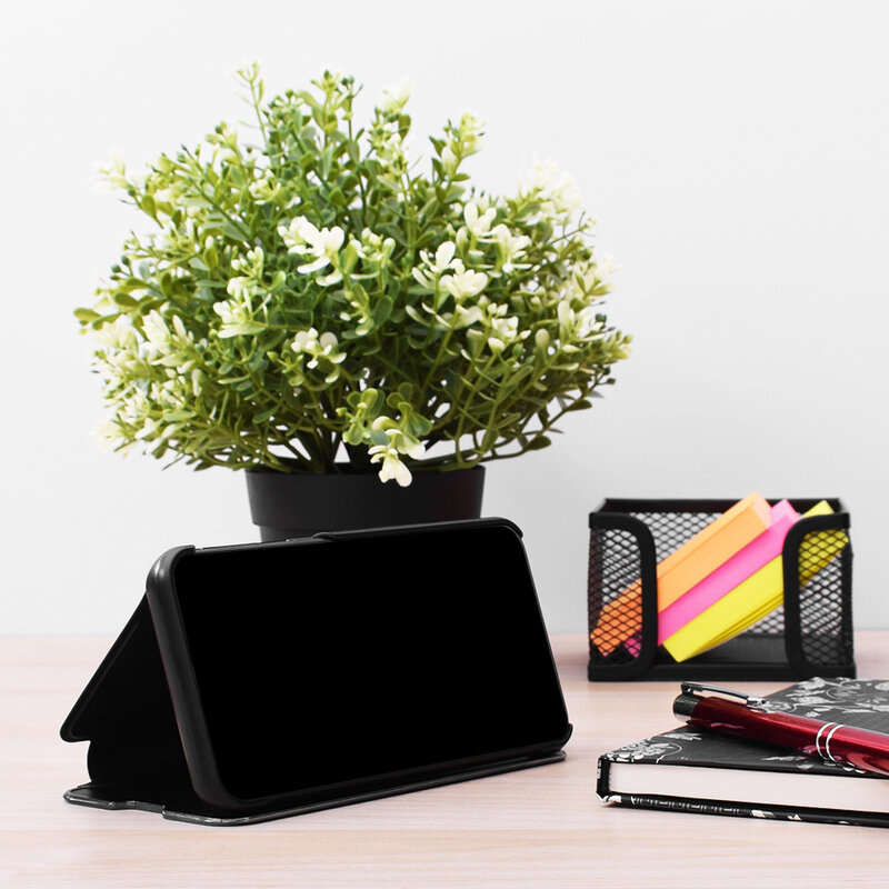 Husa Xiaomi Mi A3 / Mi CC9e Flip Standing Cover - Black