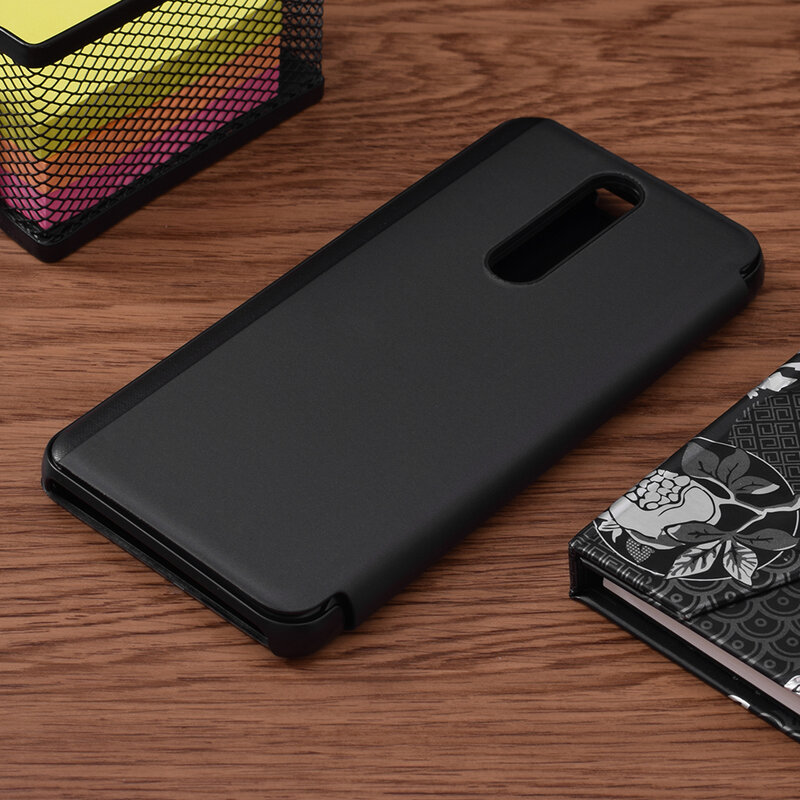 Husa Xiaomi Redmi K30 5G Flip Standing Cover - Black