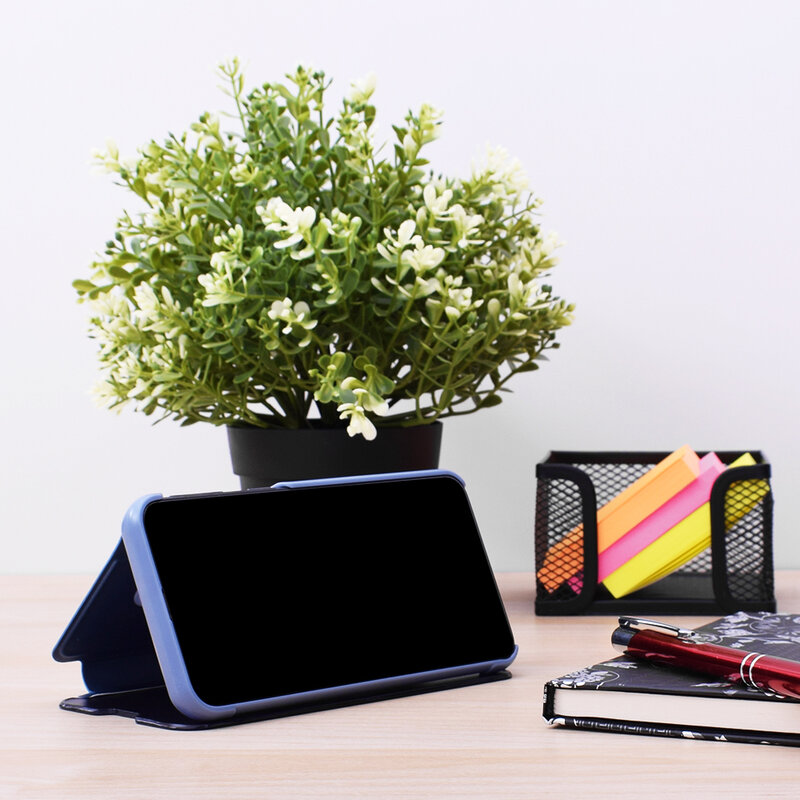 Husa Xiaomi Redmi 7A Flip Standing Cover - Blue