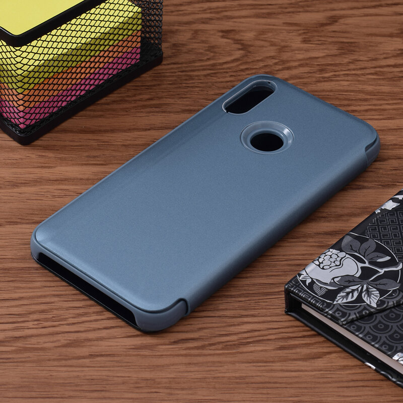 Husa Xiaomi Redmi Note 7 Flip Standing Cover - Blue