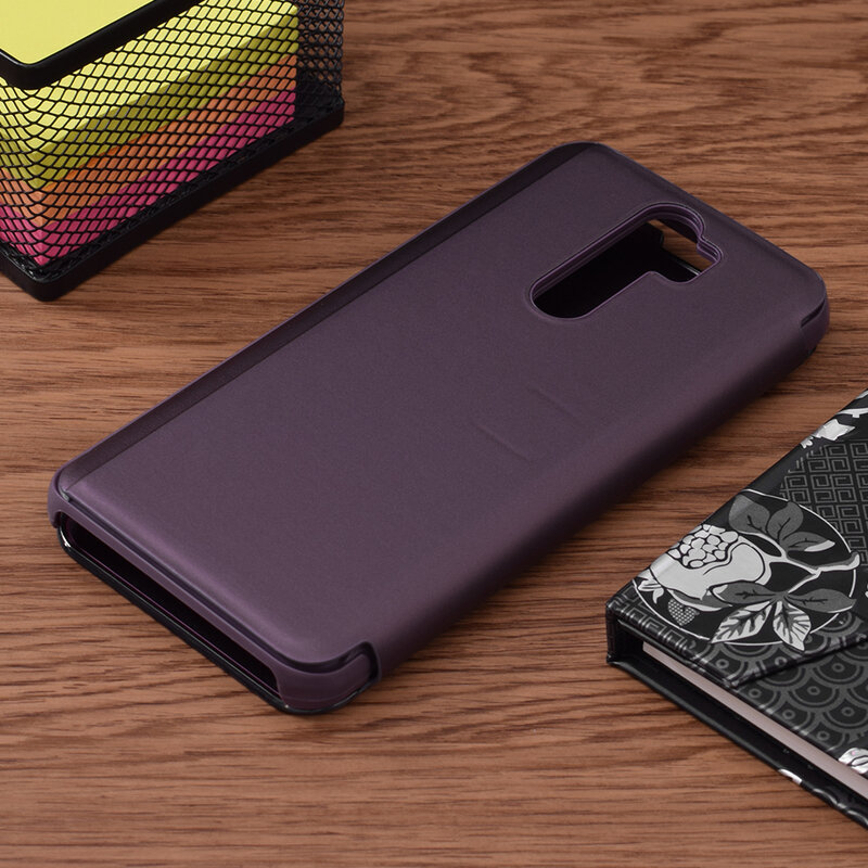 Husa Xiaomi Redmi Note 8 pro Flip Standing Cover - Purple
