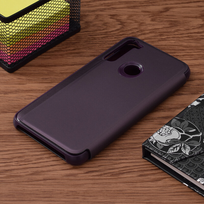 Husa Xiaomi Redmi Note 8 Flip Standing Cover - Purple