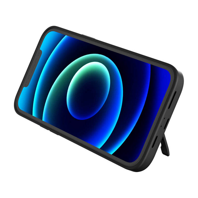 Husa cu baterie iPhone 12 Pro Max Techsuit Power Pro, 6000mAh, negru