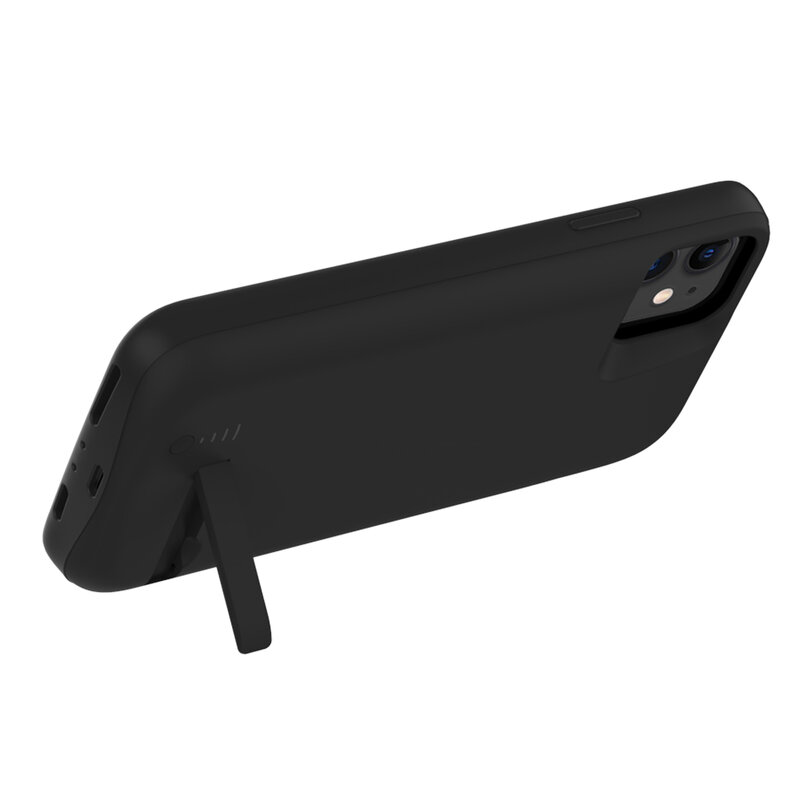Husa cu baterie iPhone 11 Techsuit Power Pro, 6000mAh, negru