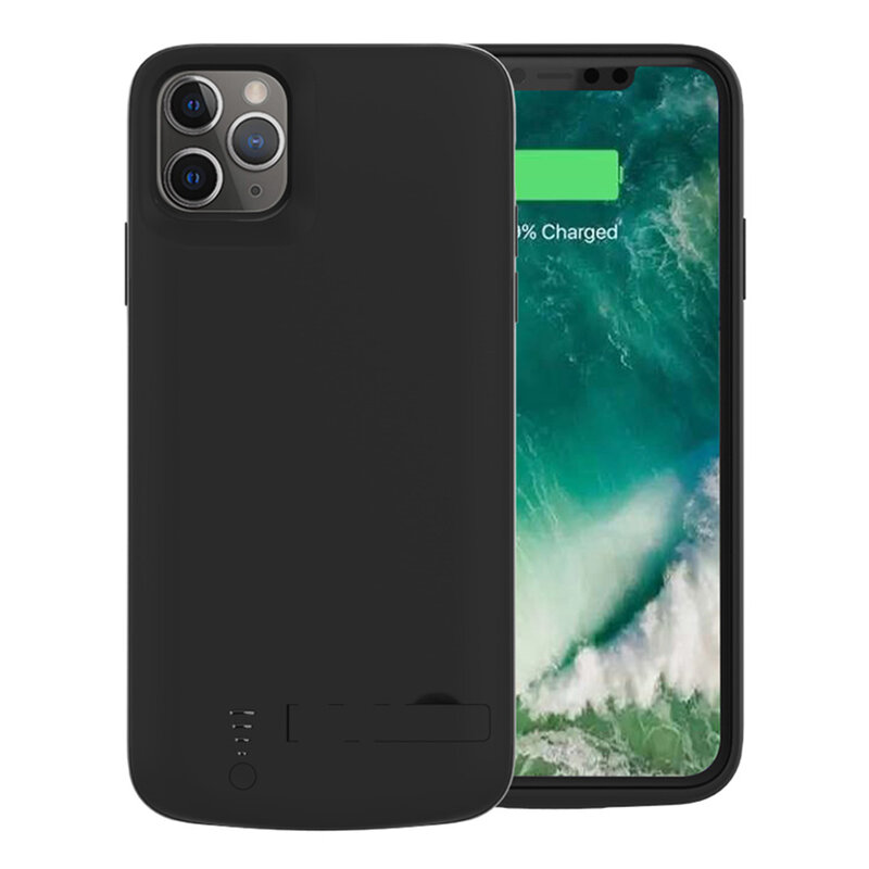 Husa cu baterie iPhone 11 Pro Max Techsuit Power Pro, 6000mAh, negru