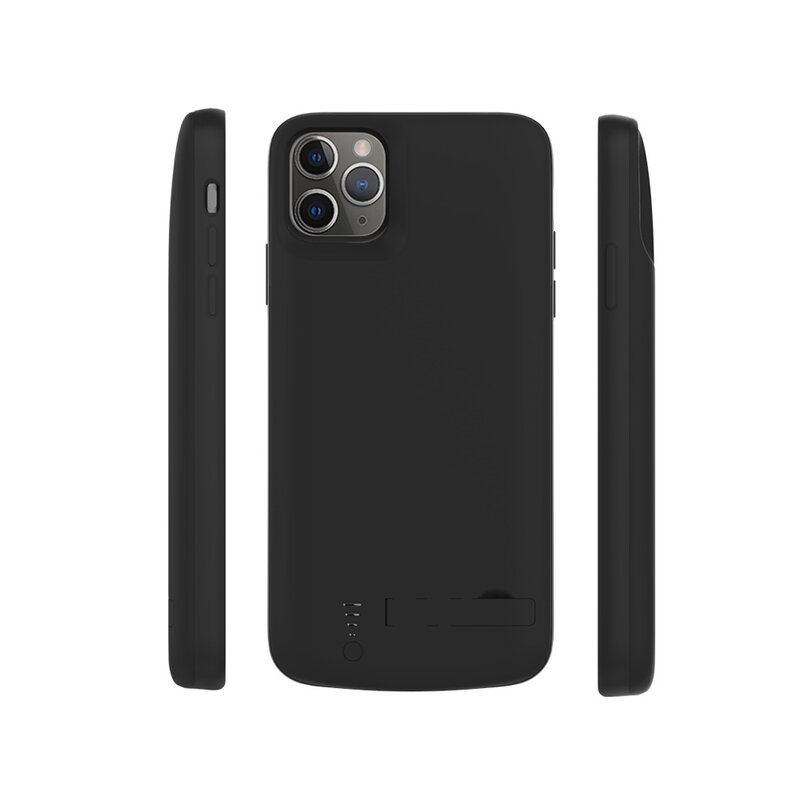 Husa cu baterie iPhone 11 Pro Max Techsuit Power Pro, 6000mAh, negru