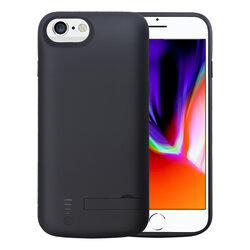 Husa cu baterie iPhone SE 2, SE 2020 Techsuit Power Pro, 5500mAh, negru