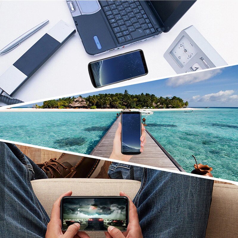 Husa cu baterie Samsung Galaxy S8+, Galaxy S8 Plus Techsuit Power Pro, 6500mAh, negru