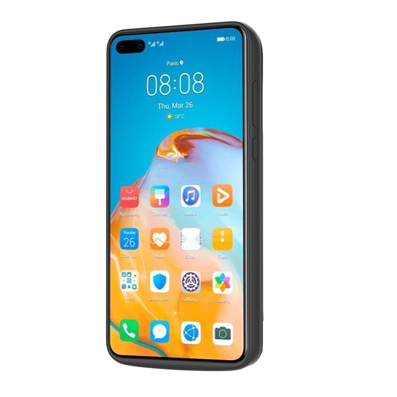 Husa cu baterie Huawei P40 Pro Techsuit Power Pro, 4800mAh, negru