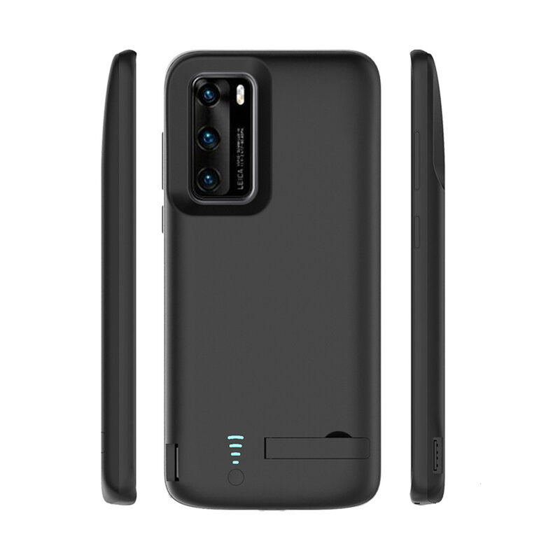 Husa cu baterie Huawei P40 Pro Techsuit Power Pro, 4800mAh, negru