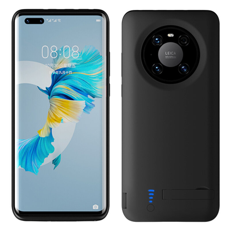 Husa cu baterie Huawei Mate 40 Pro Techsuit Power Pro, 4800mAh, negru