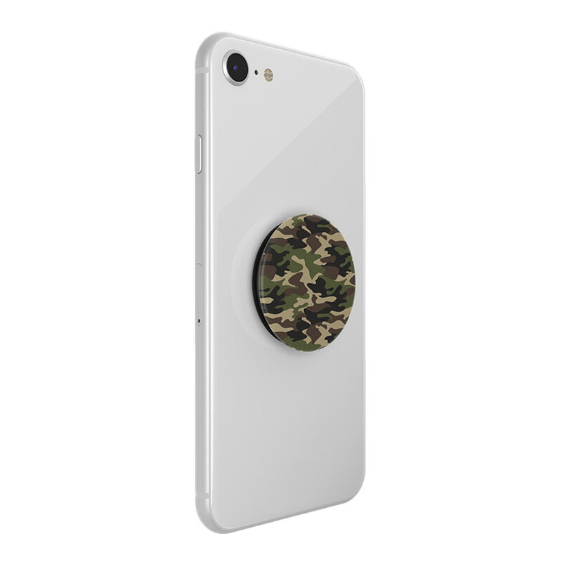 Popsockets Original, Suport Cu Functii Multiple, Woodland Camo