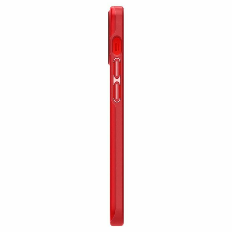 Husa iPhone 12 Pro Spigen Thin Fit - Rosu