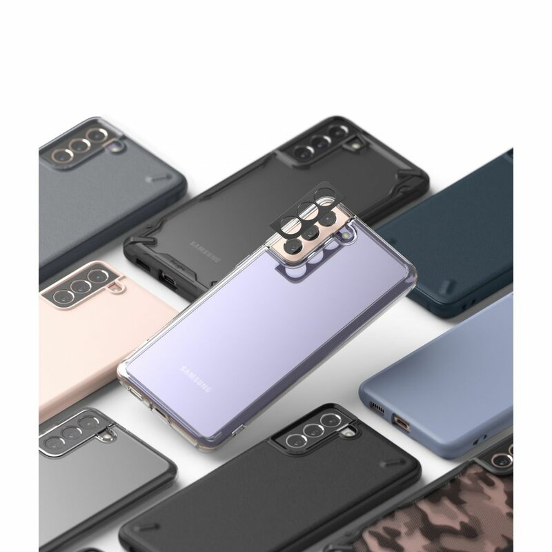 Protectie camera Samsung Galaxy S21 Plus 5G Ringke Camera Styling, negru