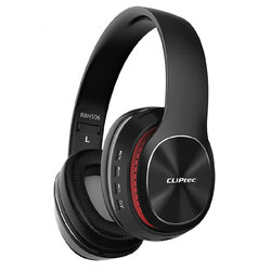 Casti wireless on-ear stereo CLIPtec, Bluetooth, negru, BBH506