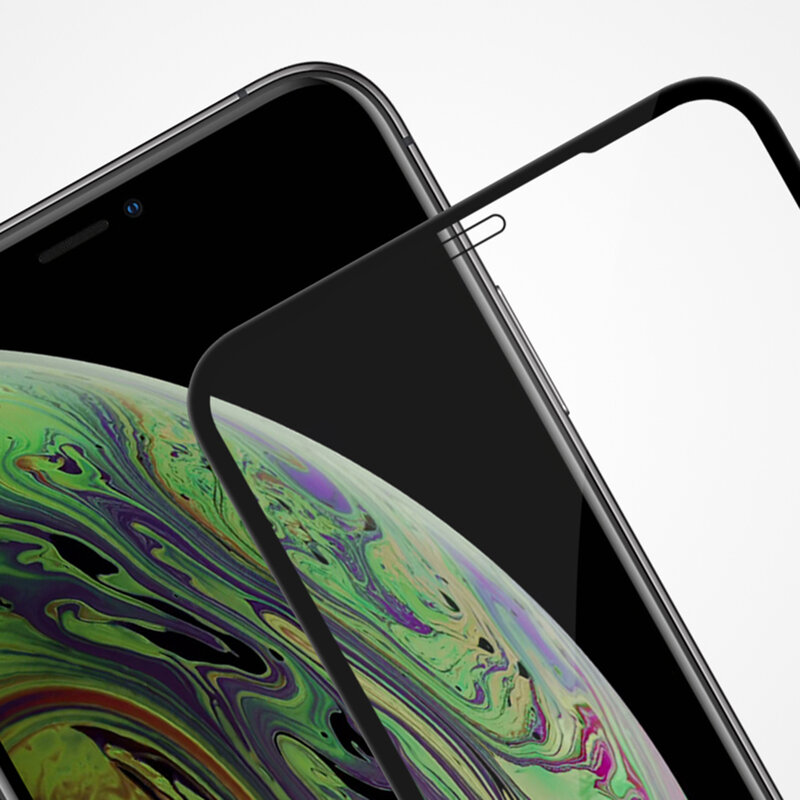 Folie sticla iPhone XS Nillkin Amazing CP+PRO, Negru