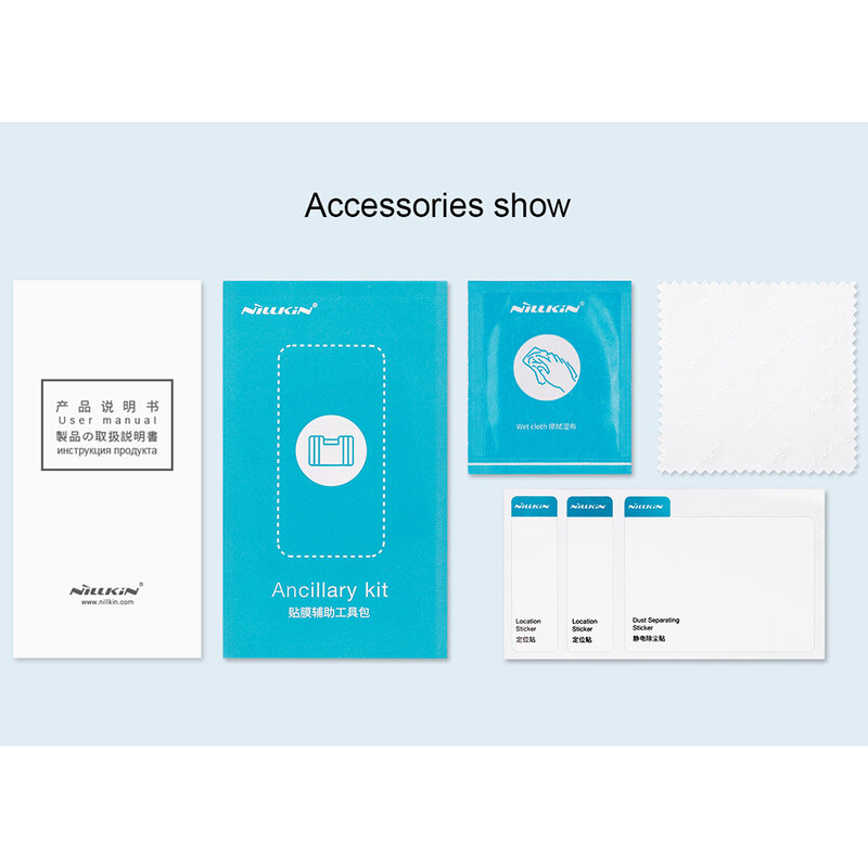 Folie sticla iPhone 12 Nillkin Amazing CP, Negru