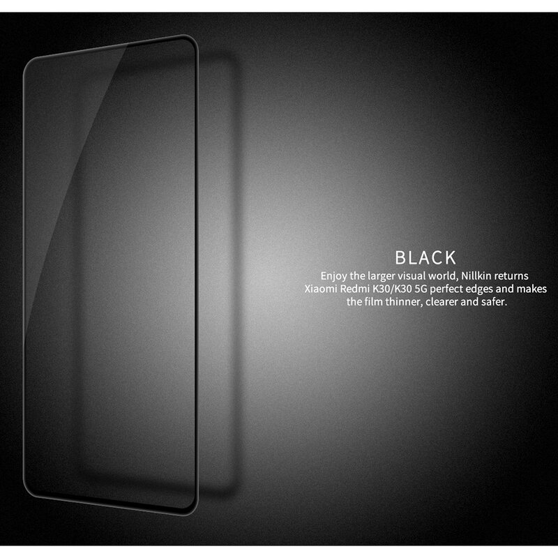 Folie sticla Xiaomi Mi 10T 5G Nillkin Amazing CP+PRO, Negru