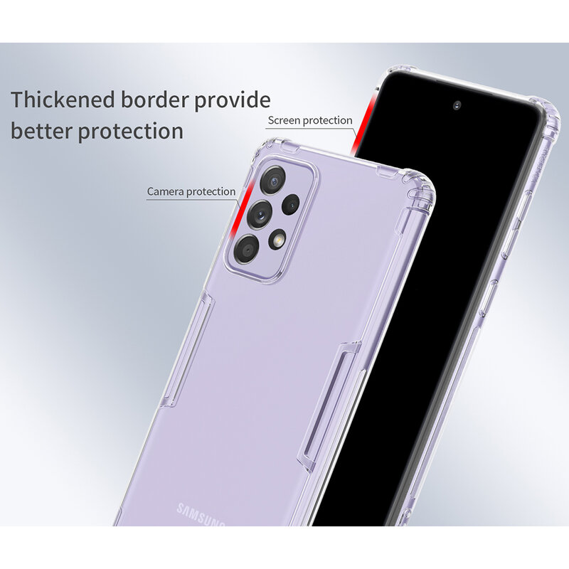 Husa Samsung Galaxy A52 5G Nillkin Nature, transparenta