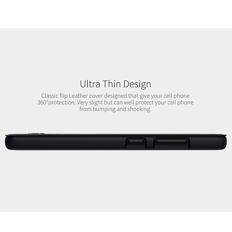 Husa Samsung Galaxy A52 5G Nillkin QIN Leather, negru