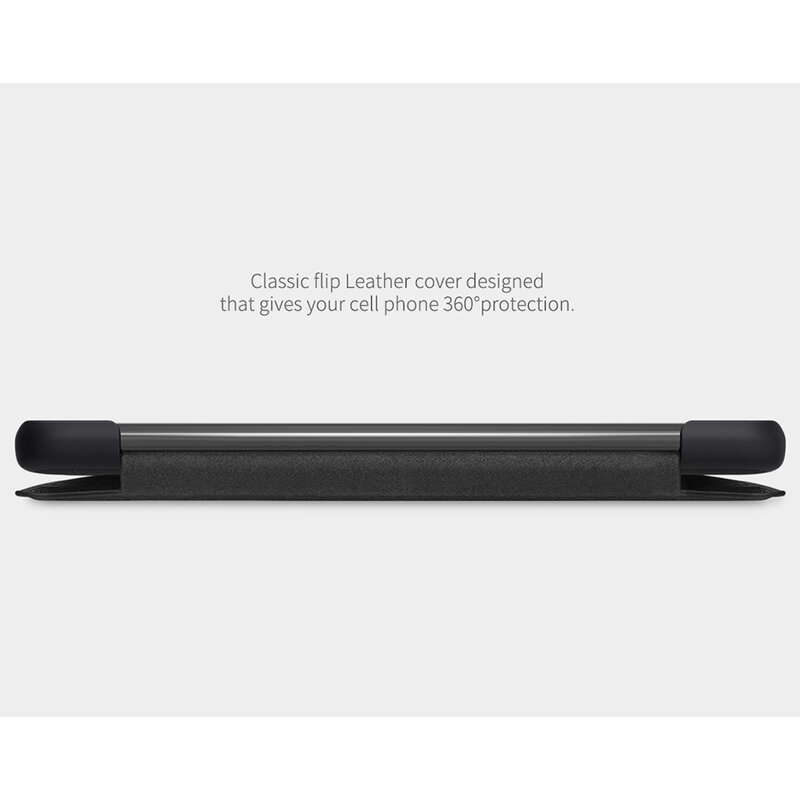 Husa Xiaomi Poco X3 Nillkin QIN Leather, maro