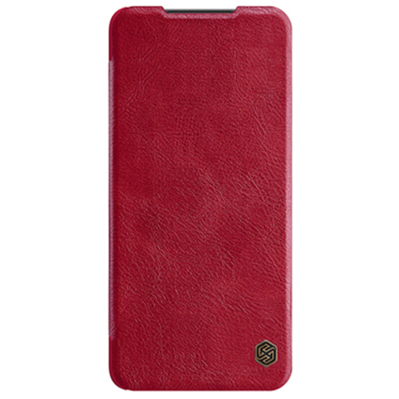Husa Xiaomi Poco X3 NFC Nillkin QIN Leather, rosu