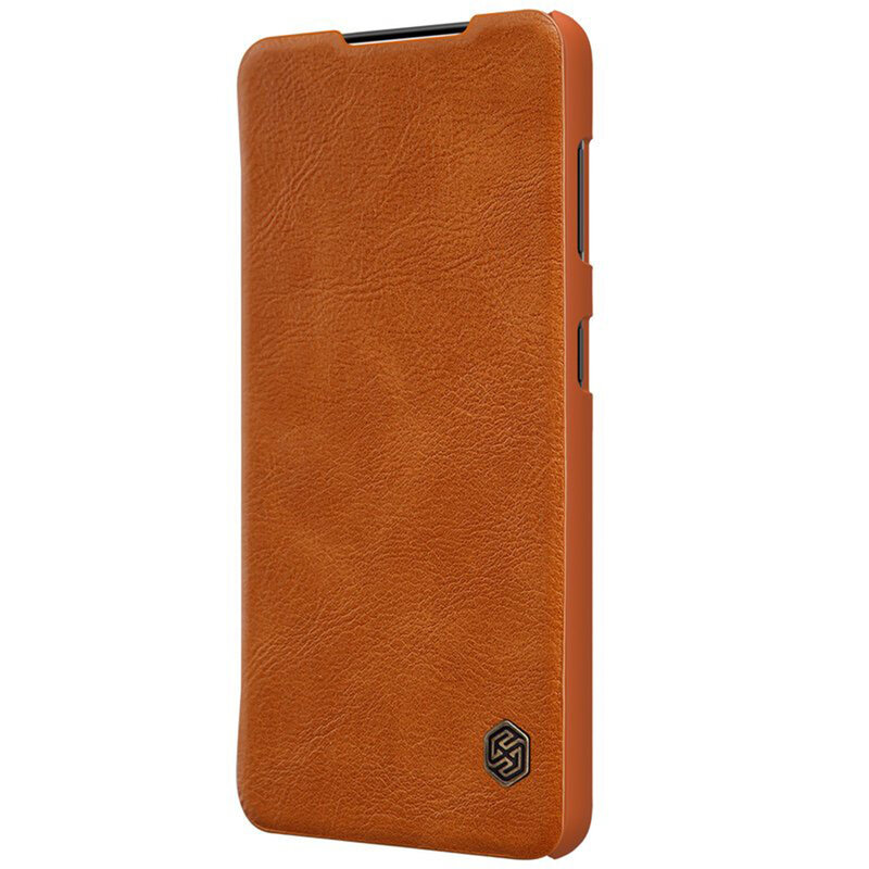 Husa Samsung Galaxy S21 5G Nillkin QIN Leather, maro