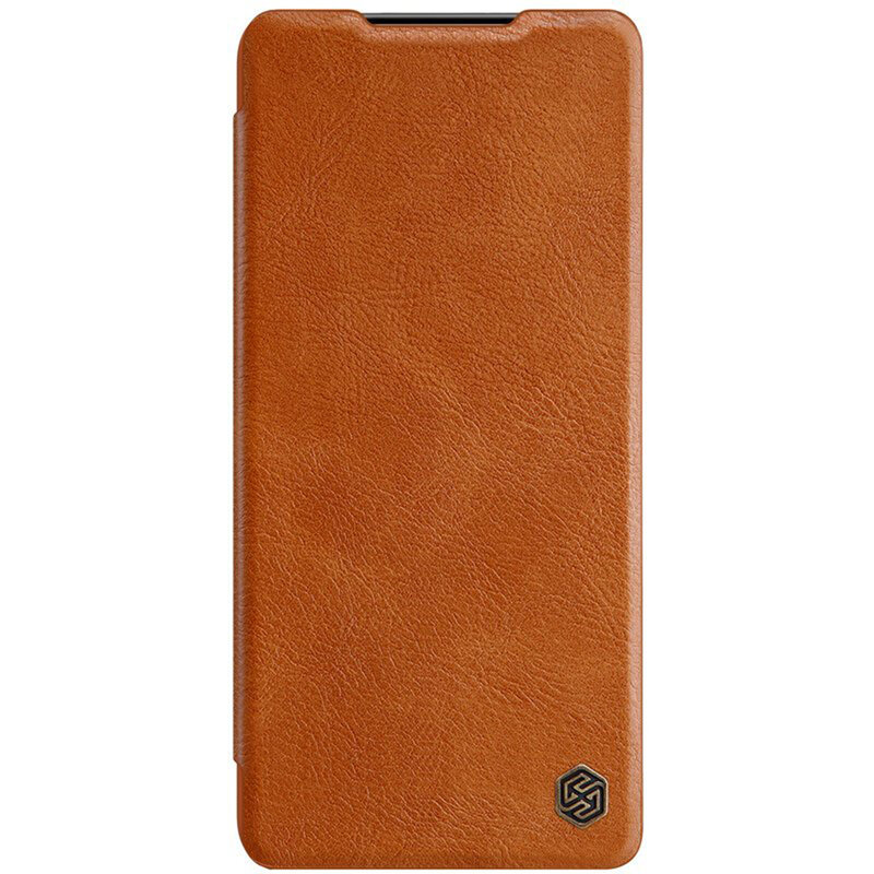 Husa Samsung Galaxy S21 5G Nillkin QIN Leather, maro