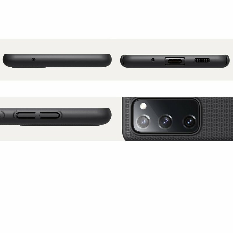 Husa Samsung Galaxy S20 FE Nillkin Super Frosted Shield, negru