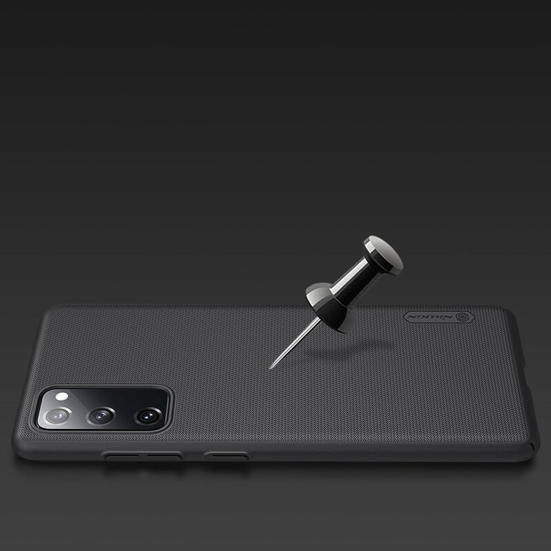 Husa Samsung Galaxy S20 FE Nillkin Super Frosted Shield, negru