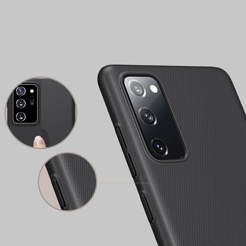 Husa Samsung Galaxy S20 FE Nillkin Super Frosted Shield, negru