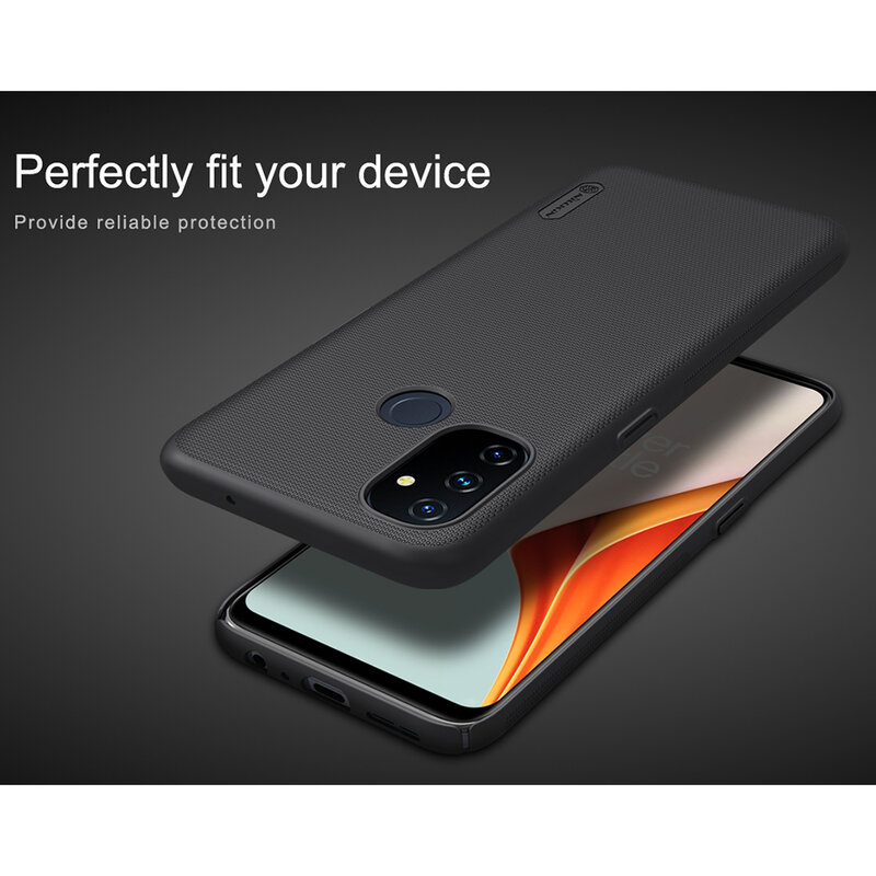 Husa OnePlus Nord N100 Nillkin Super Frosted Shield, negru