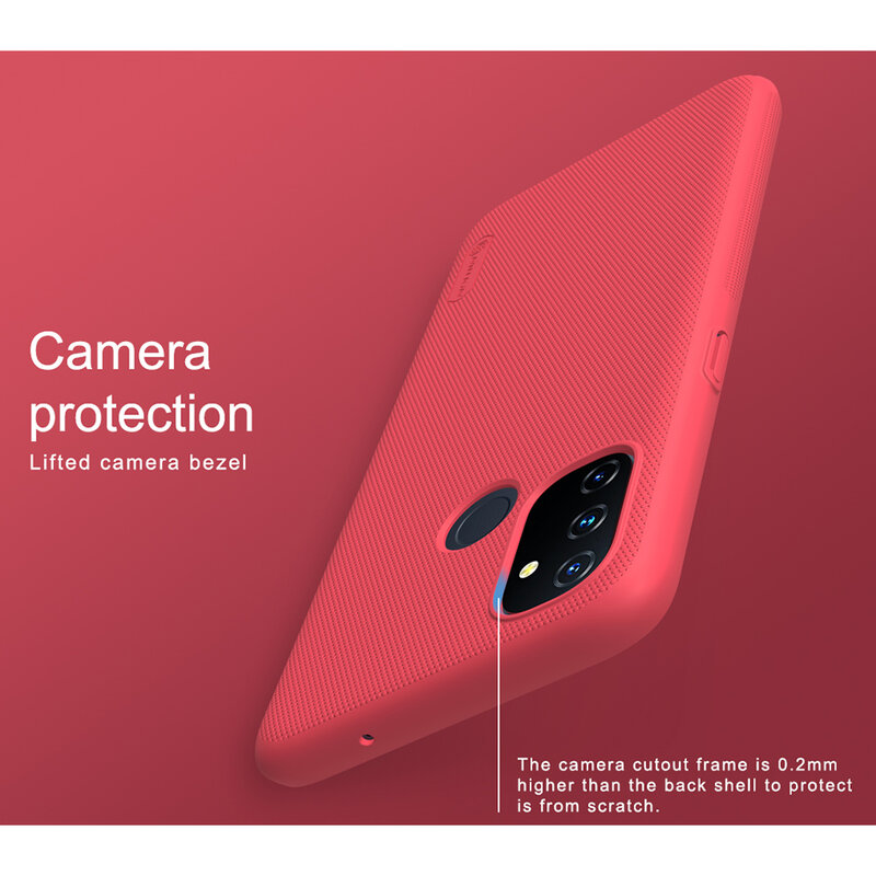 Husa OnePlus Nord N100 Nillkin Super Frosted Shield, negru