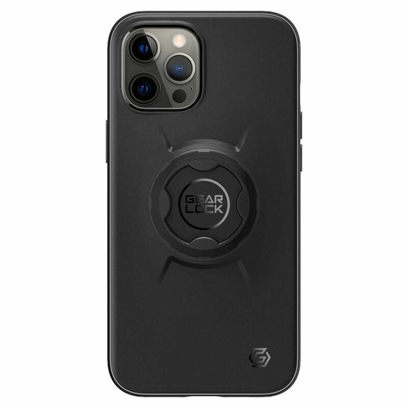 Husa Suport Bicicleta iPhone 12 Pro Spigen Gearlock Bike Mount Case GCF132- Black