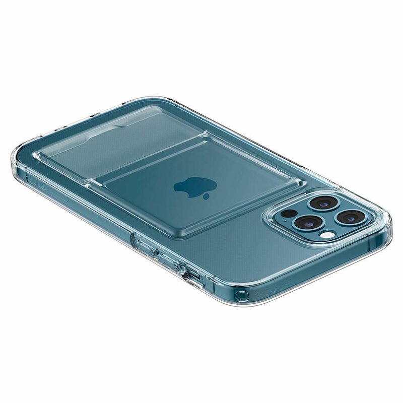 Husa iPhone 12 Pro Max Spigen Crystal Slot, transparent