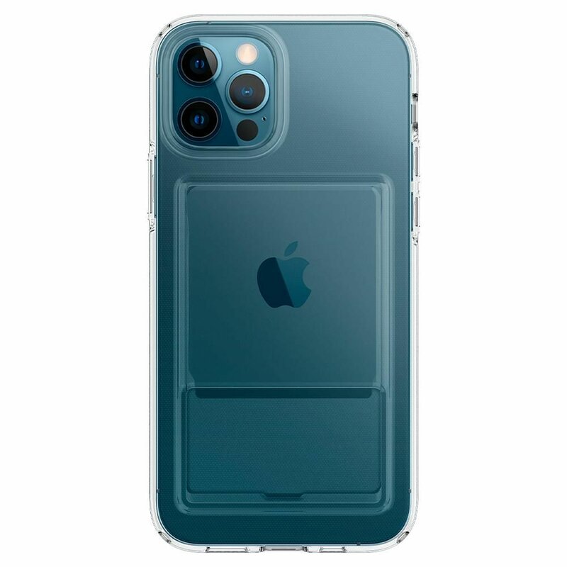 Husa iPhone 12 Pro Max Spigen Crystal Slot, transparent