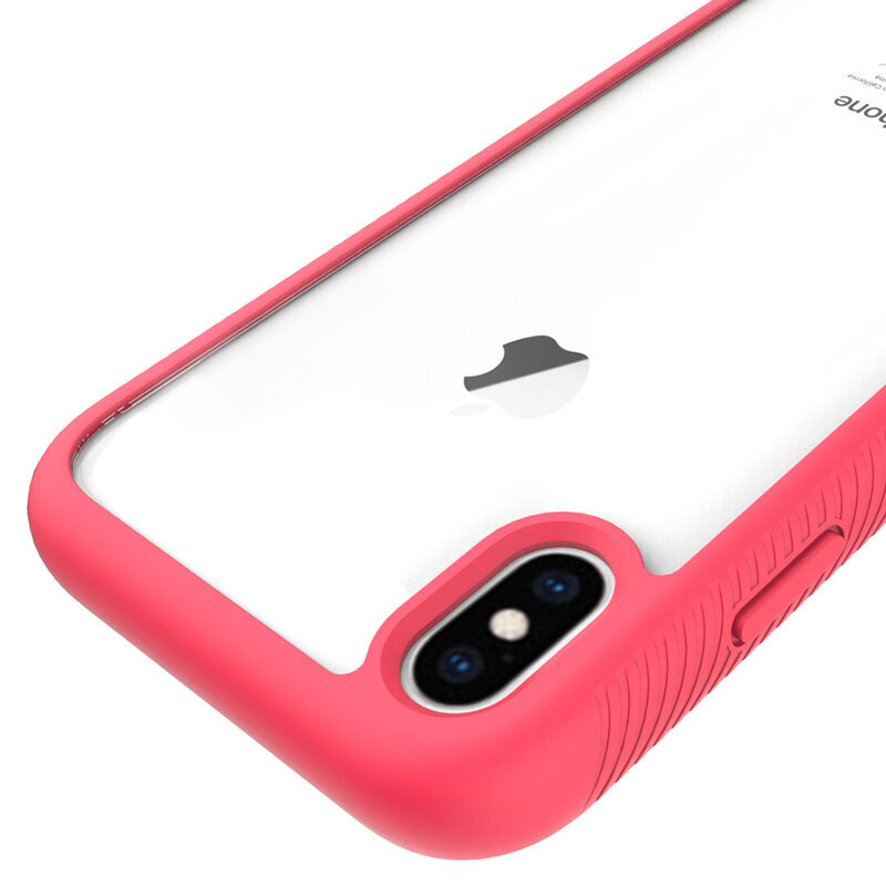 [Pachet 360°] Husa + Folie iPhone XS Max Techsuit Defense, Negru