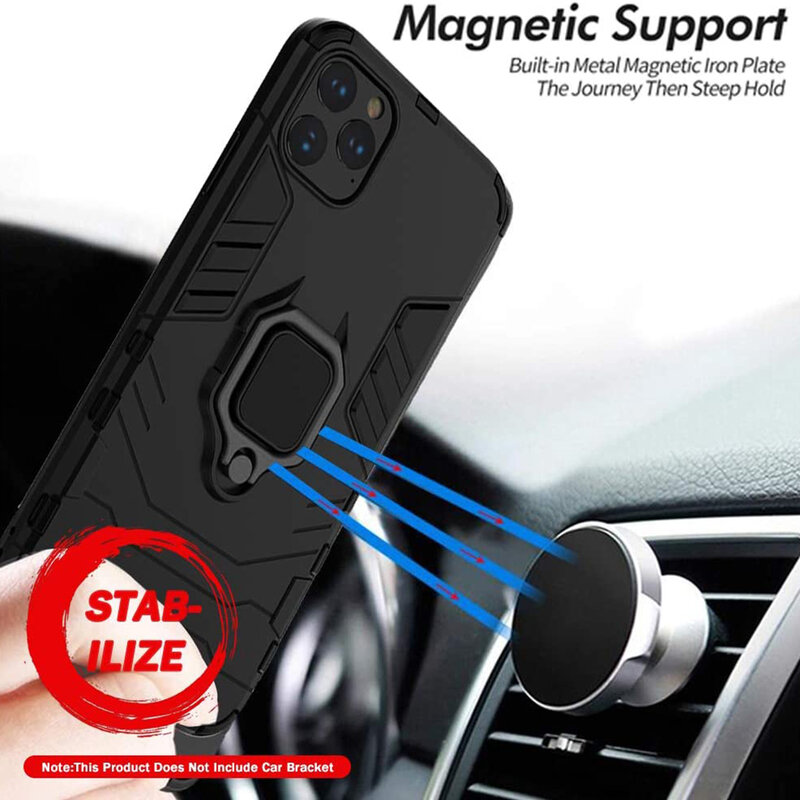 Husa iPhone 11 Pro Max Techsuit Silicone Shield, Negru