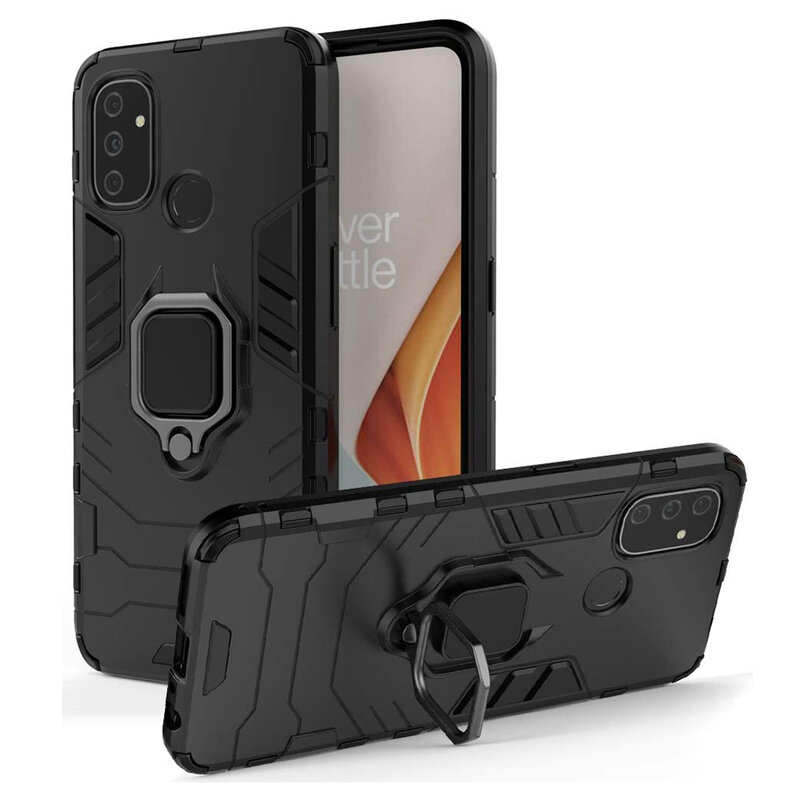 Husa OnePlus Nord N100 Techsuit Silicone Shield, Negru